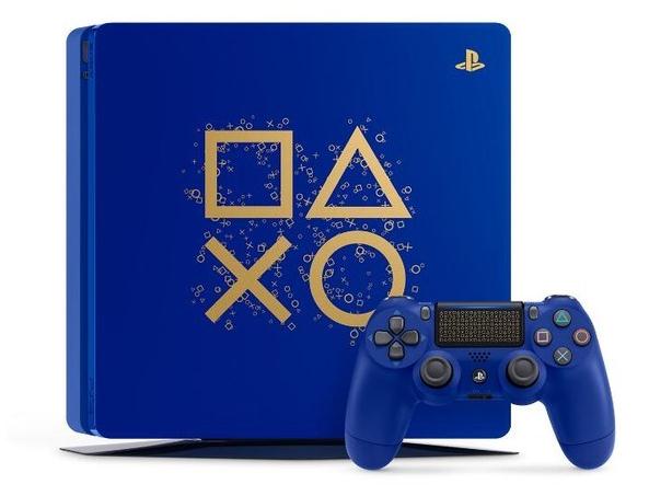 PS4新款深蓝色游戏手柄